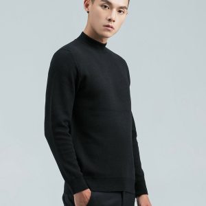 Basics | Trui Met Mock Neck  – Heren Basics Basics