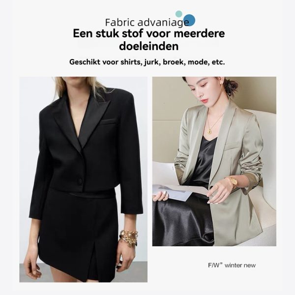 Blazers En Gilets | Cropped Blazer  – Dames Blazers En Gilets Blazers En Gilets