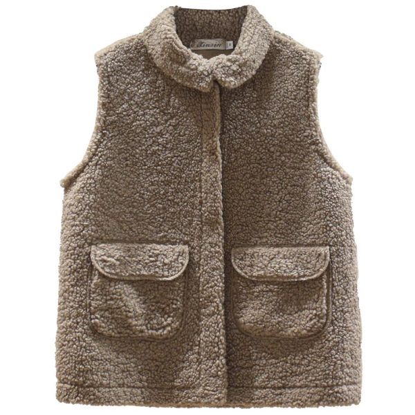 Blazers En Gilets | Gilet Teddy  – Dames Blazers En Gilets Blazers En Gilets