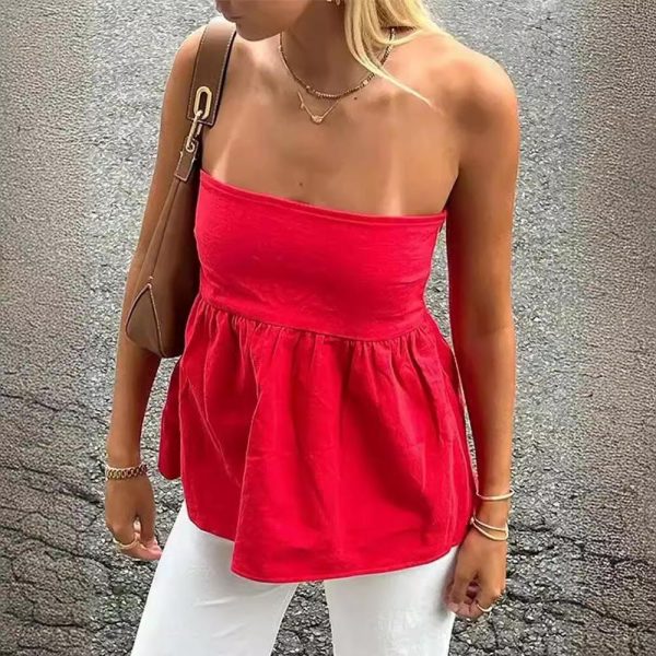 Blouses En Tops | Bandeau Top  – Dames Blouses En Tops Blouses En Tops