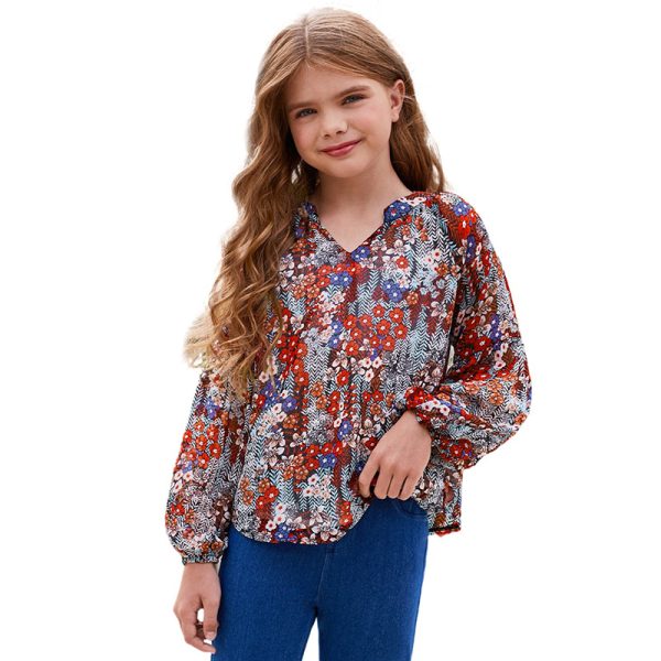 Blouses En Tops | Blouse Met Geknoopt Detail  – Dames Blouses En Tops Blouses En Tops