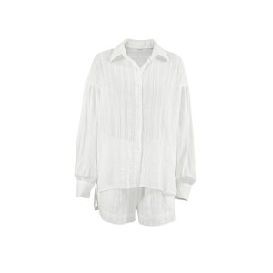 Blouses En Tops | Blouse Met Structuur  – Dames Blouses En Tops Blouses En Tops