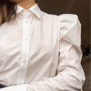 Blouses En Tops | Glitter Poplin Blouse  – Dames Blouses En Tops Blouses En Tops