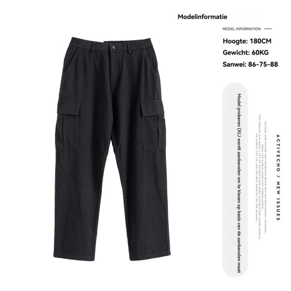 Broeken | Cargo Broek Straight  – Heren Broeken Broeken