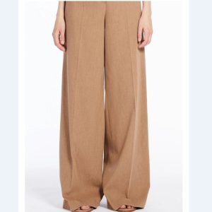 Broeken | Pantalon Met Plooien  – Dames Broeken Broeken