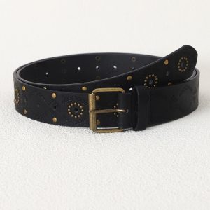 Riemen | Paisley Studs Belt  – Dames Accessoires & Schoenen Dames