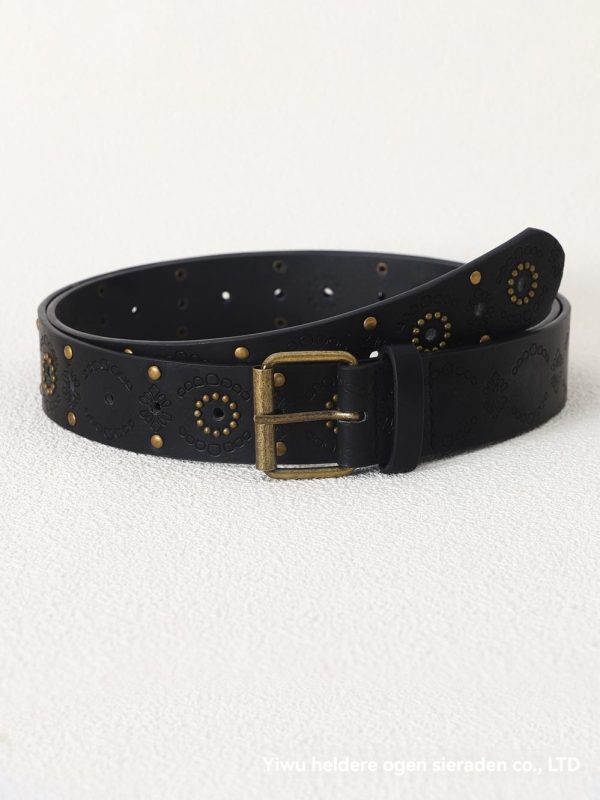 Riemen | Paisley Studs Belt  – Dames Accessoires & Schoenen Dames