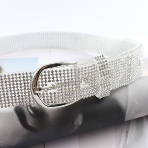 Riemen | Riem Met Strass Details  – Dames Accessoires & Schoenen Dames