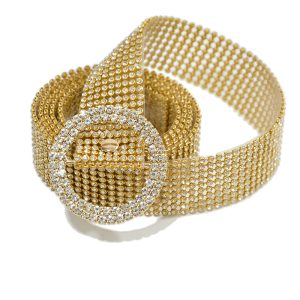 Riemen | Riem Met Strass Details  – Dames Accessoires & Schoenen Dames