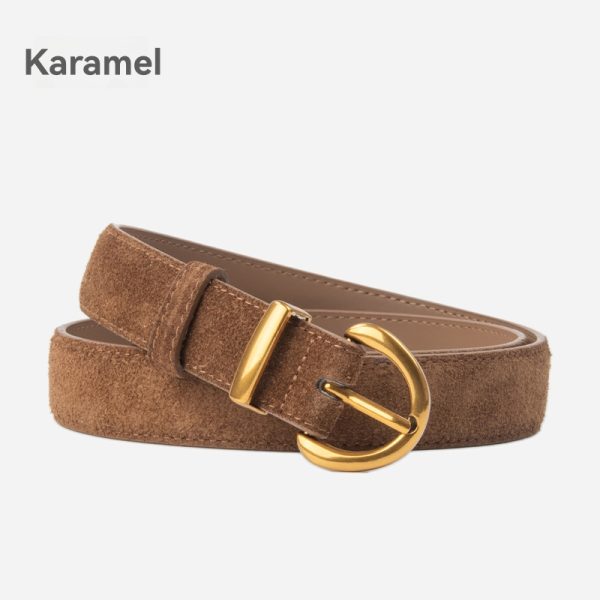 Riemen | Riem Met Structuur  – Dames Accessoires & Schoenen Dames