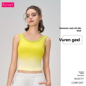 Singlets | Singlet Met Rib Structuur  – Dames Dames Dames