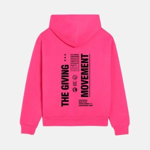 Sweaters En Hoodies | Hoodie Met Backprint  – Dames Dames Dames