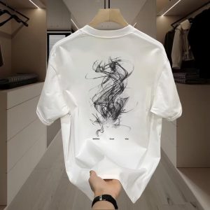 T-Shirts | T-Shirt Met Print Chevalier  – Heren Heren Heren