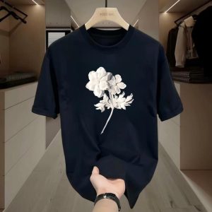 T-Shirts | T-Shirt Met Print Flower  – Heren Heren Heren