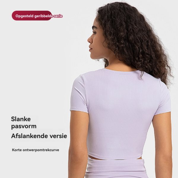 T-Shirts | T-Shirt Met Strikdetail  – Dames Dames Dames